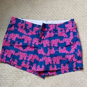 Lilly Pulitzer Shorts - Elephants!